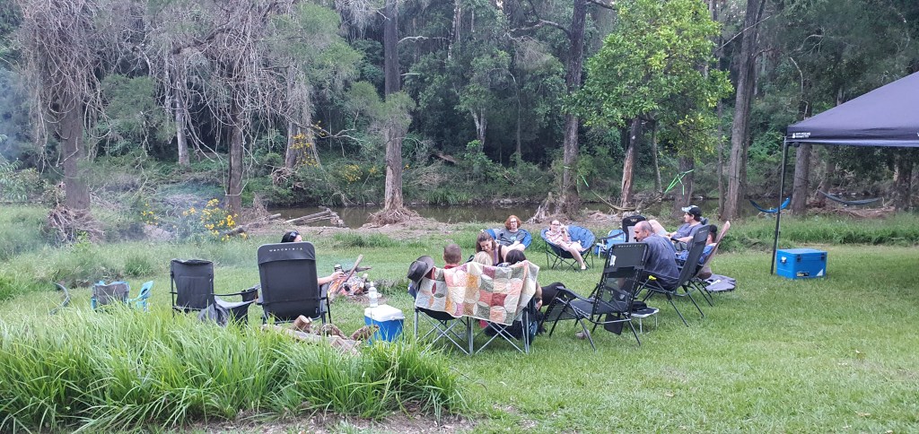 Camping in the beautiful Mary Valley